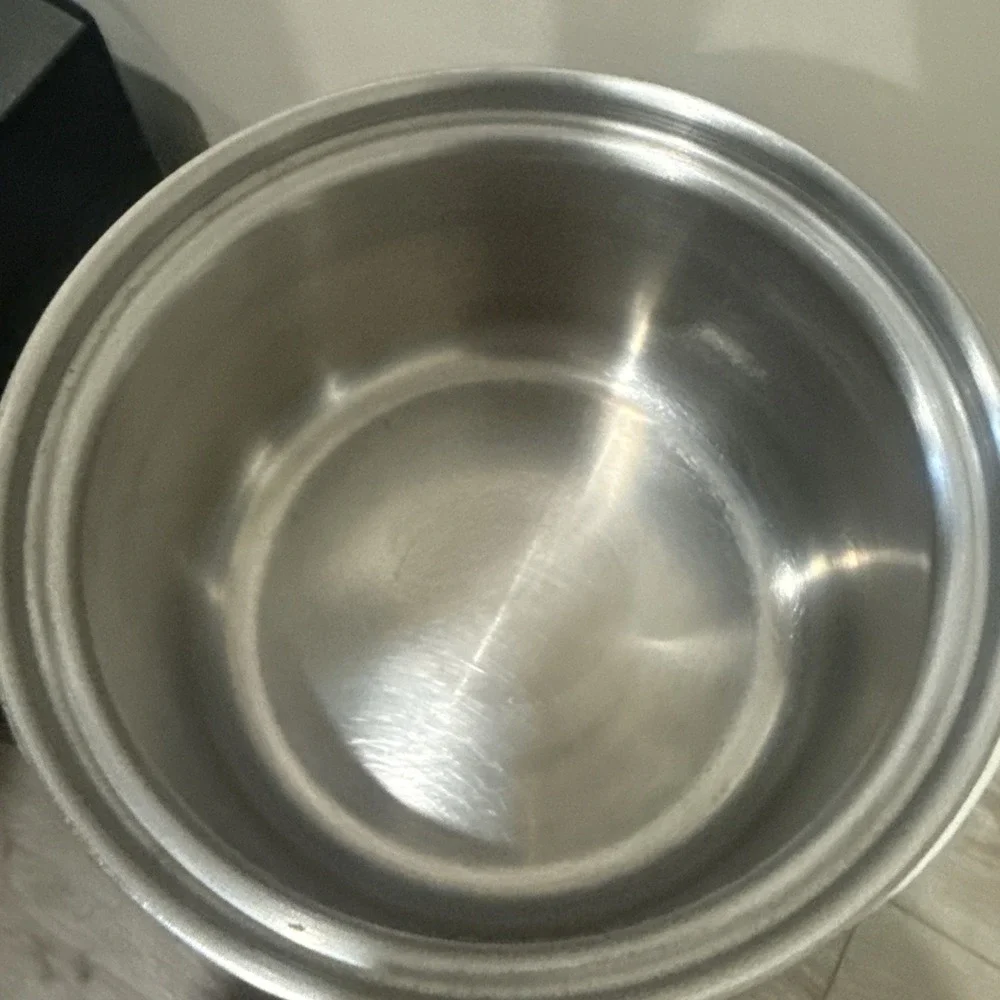 Vtg Royal Prestige 7 Ply Stainless Silver Alloy 1 Qt Sauce Pan 7.5